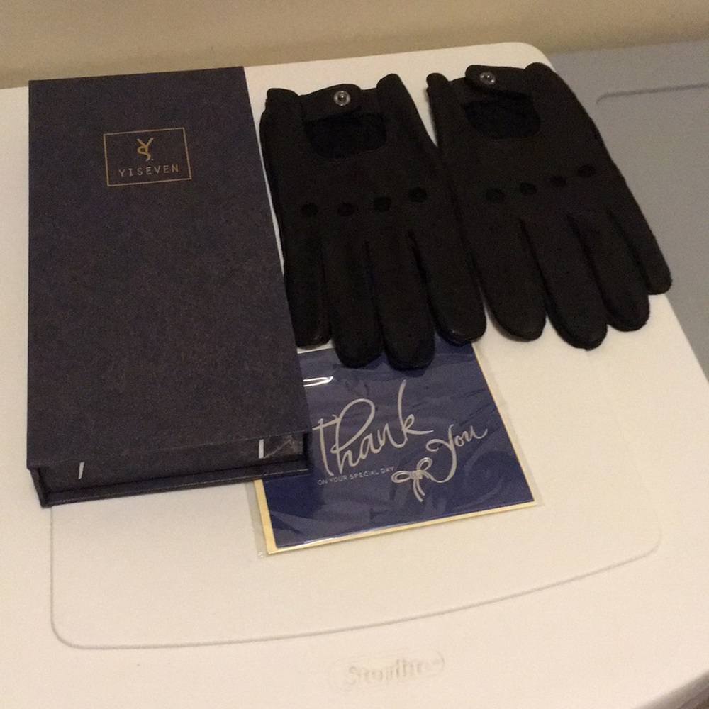 YISEVEN Men’s Driving Gloves Size Small